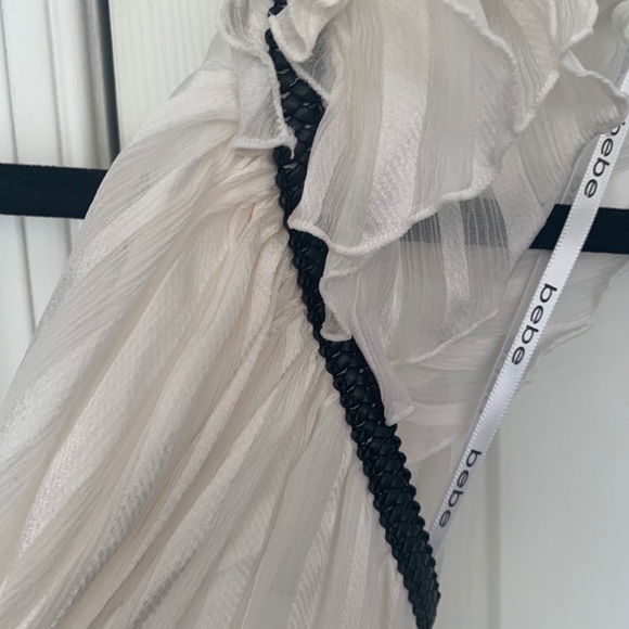 One shoulder brand new Bebe top. - Picture 2 of 3